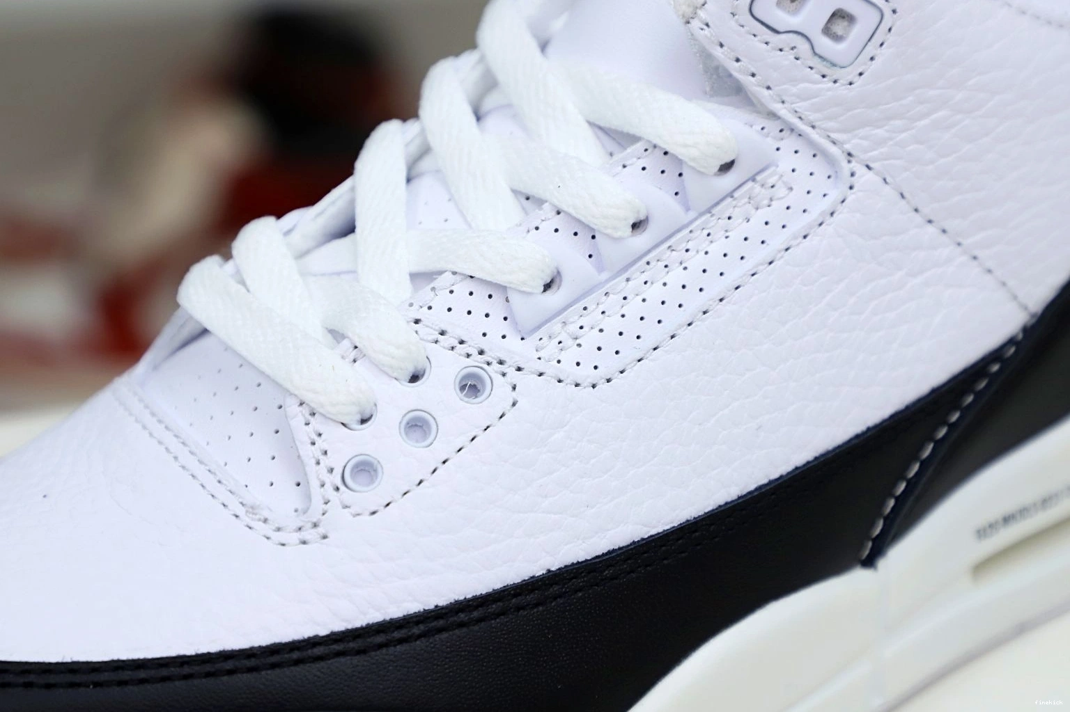 'WHITE' FRAGMENT JORDAN AIR 3 DESIGN X SP RETRO 0827